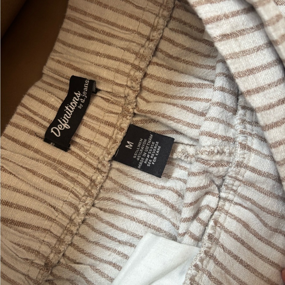 Striped cropped Pants - Picture 3 of 4
